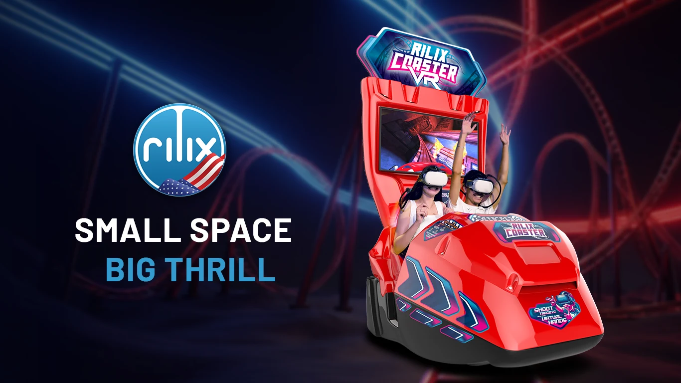 Peça da Rilix para o mercado americano com o slogan Small Space. Big Thrill.
